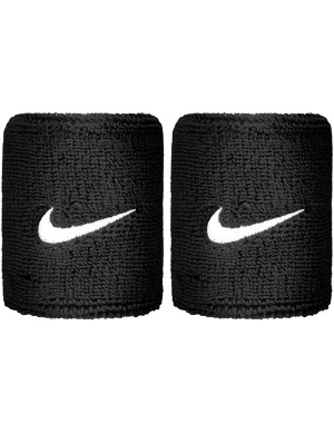 Nike Swoosh Wristbands 2pk - Black